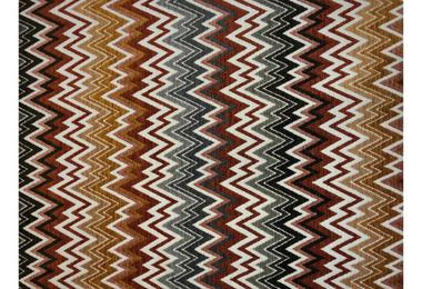 CAVALLA Színes cikk-cakk mintás modern szőnyeg